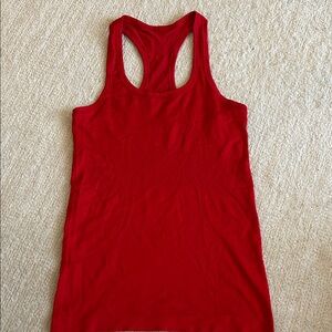 lululemon athletica Vibrant Red Tank Top